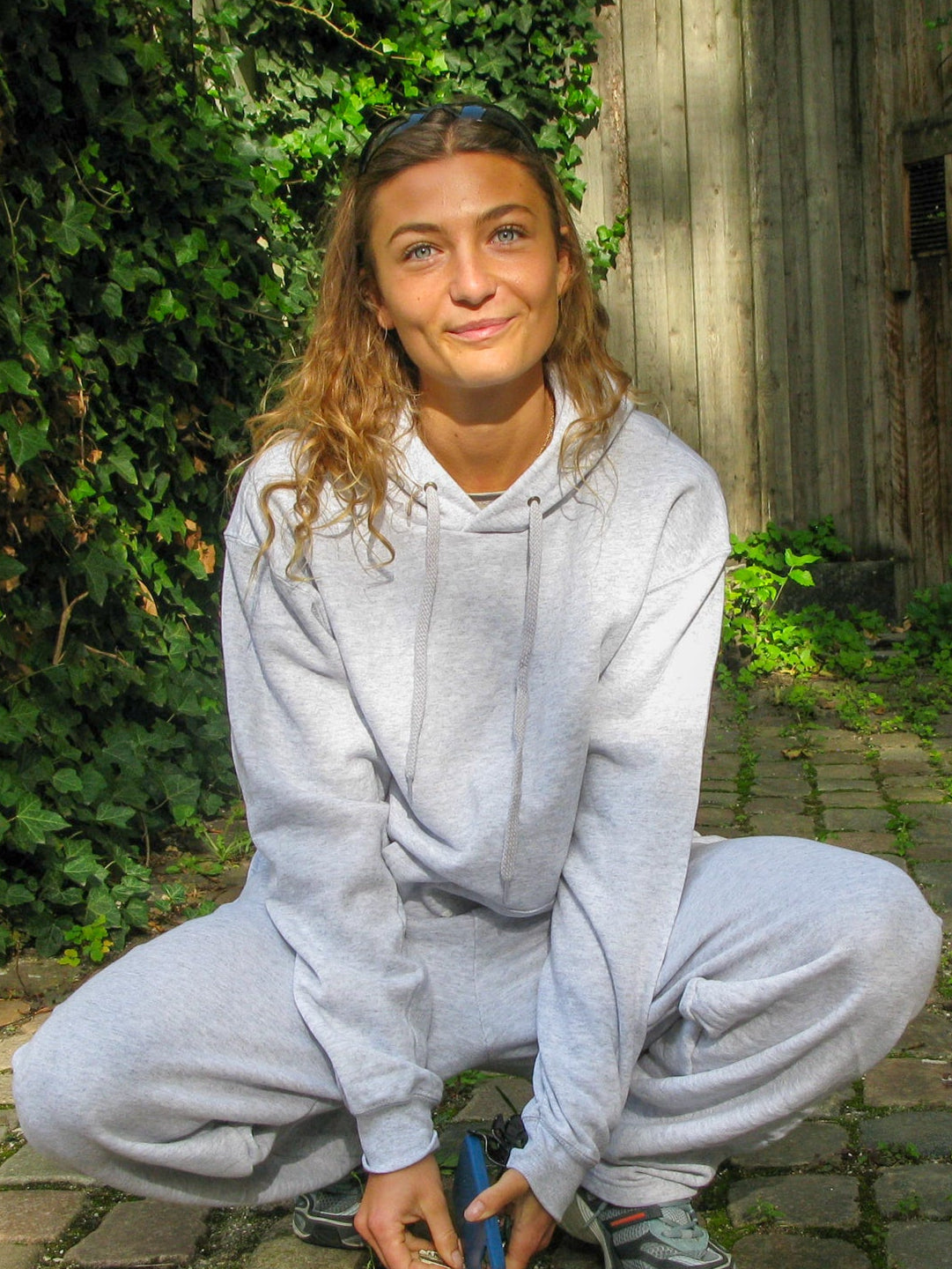 Sweat set i grå