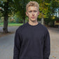 Peter är 188 cm lång och bär storlek XL | svart