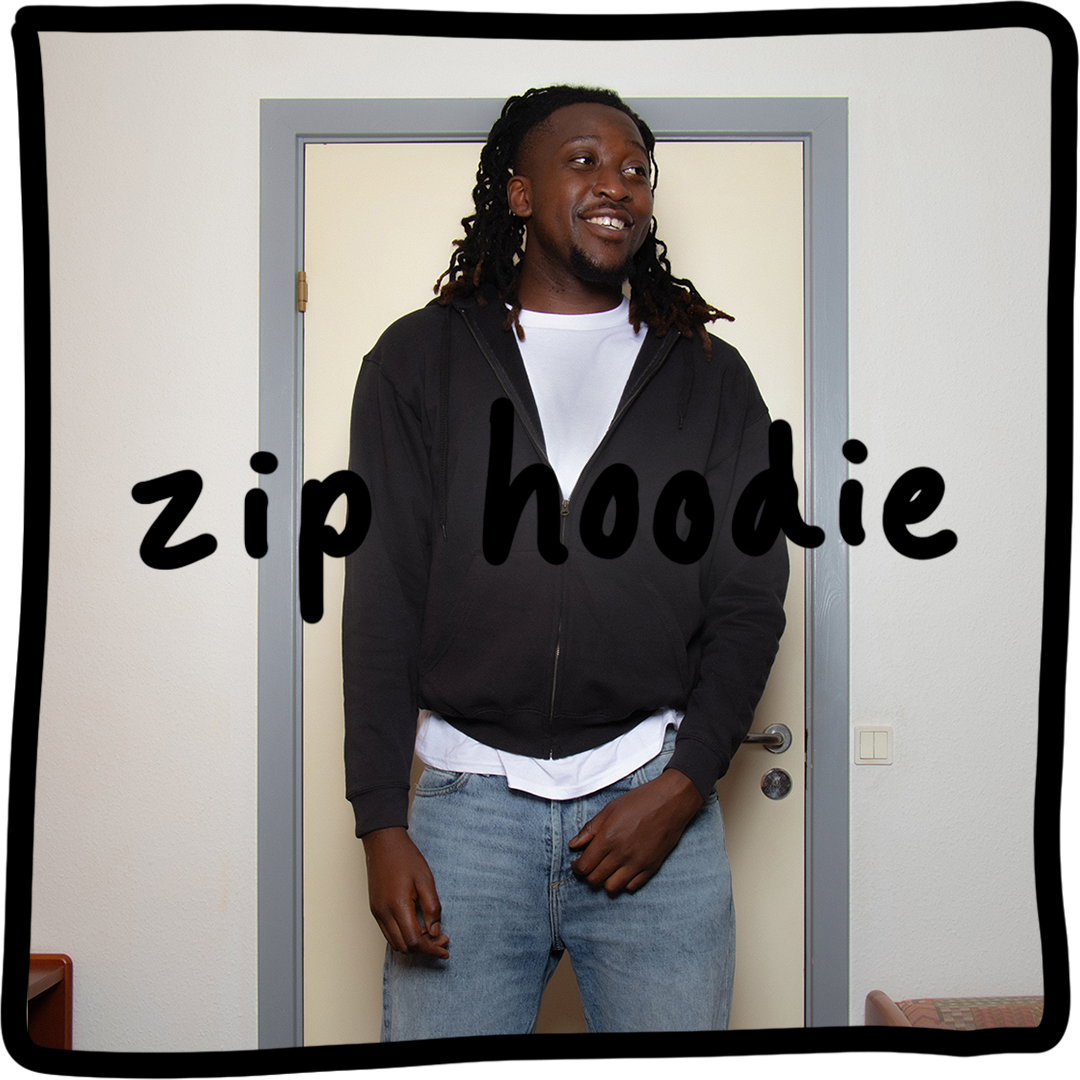 Zip hoodie