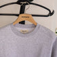 Solid, grå crewneck sweat. Kärlek, butikken | grå