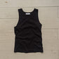 Svart tank top. Kärlek, butikken | svart